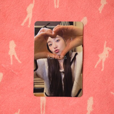 RED VELVET Feel My Rhythm Photocard Poster ReVe ver Irene Seulgi