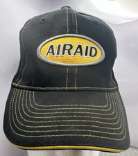 AIRAID One Size Unisex Fitted Baseball Cap Snapback NWT Black/ Yellow