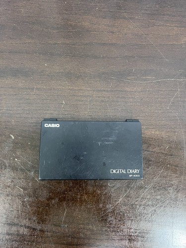 Casio SF-4000 Digital Diary Organizer Calculator Calendar Made in Japan Untested - Picture 4 of 6