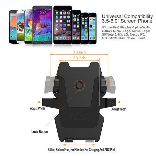 360° Universal Mount Holder Car Stand Windshield For Mobile Cell Phone GPS - Picture 11 of 12