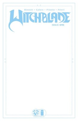 WITCHBLADE 1 BLANK SKETCH VARIANT NM LOT OF 10 COPIES IMAGE 2024 SERIES