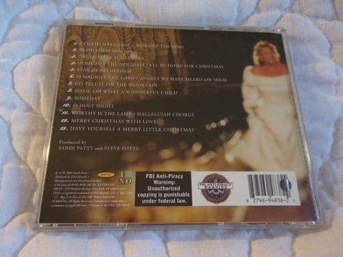 SANDI PATTY YULETIDE JOY CD CHRISTMAS CHRISTIAN GOSPEL - Picture 2 of 6