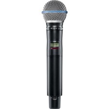 Shure Ad2/b58 Digital Handheld Wireless Microphone Transmitter With Beta 58a Cap
