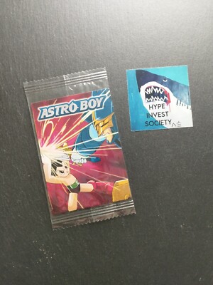Astro Boy Promo Trading Card OVP NEU Very Rare Sealed