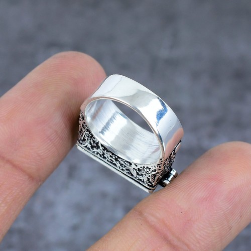 Snake Look Poison Handmade Brass Jewelry Ring Size 7 New Year Gift v427 - Picture 4 of 5