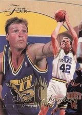1994 Flair  #313 Tom Chambers Utah Jazz
