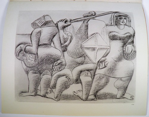 LE CORBUSIER Oeuvre Plastique Volume I ARCHITECTURE DESSINS EO 4 PLANCHES 1938 - Picture 17 of 17