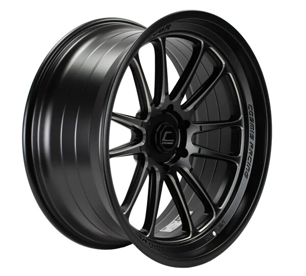 Cosmis XT-206R Flat Black w/Machined Spokes 22x10 +0mm 6×135 Wheel
