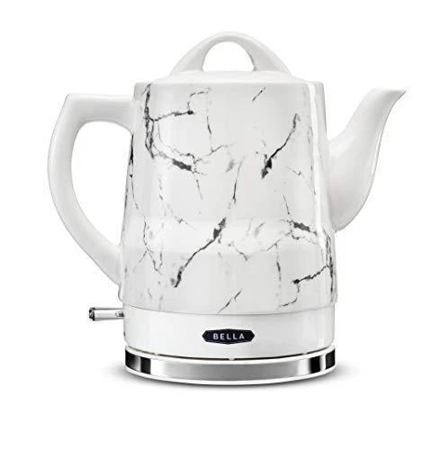 BELLA 1.5 Liter Electric Ceramic Tea Kettle with Boil Dry Protection &  829486147432