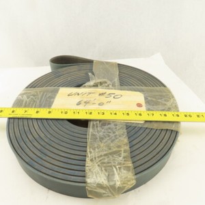 1-3/4" Interwoven Back 1 Ply Smooth Top Endless Conveyor Belt 64"