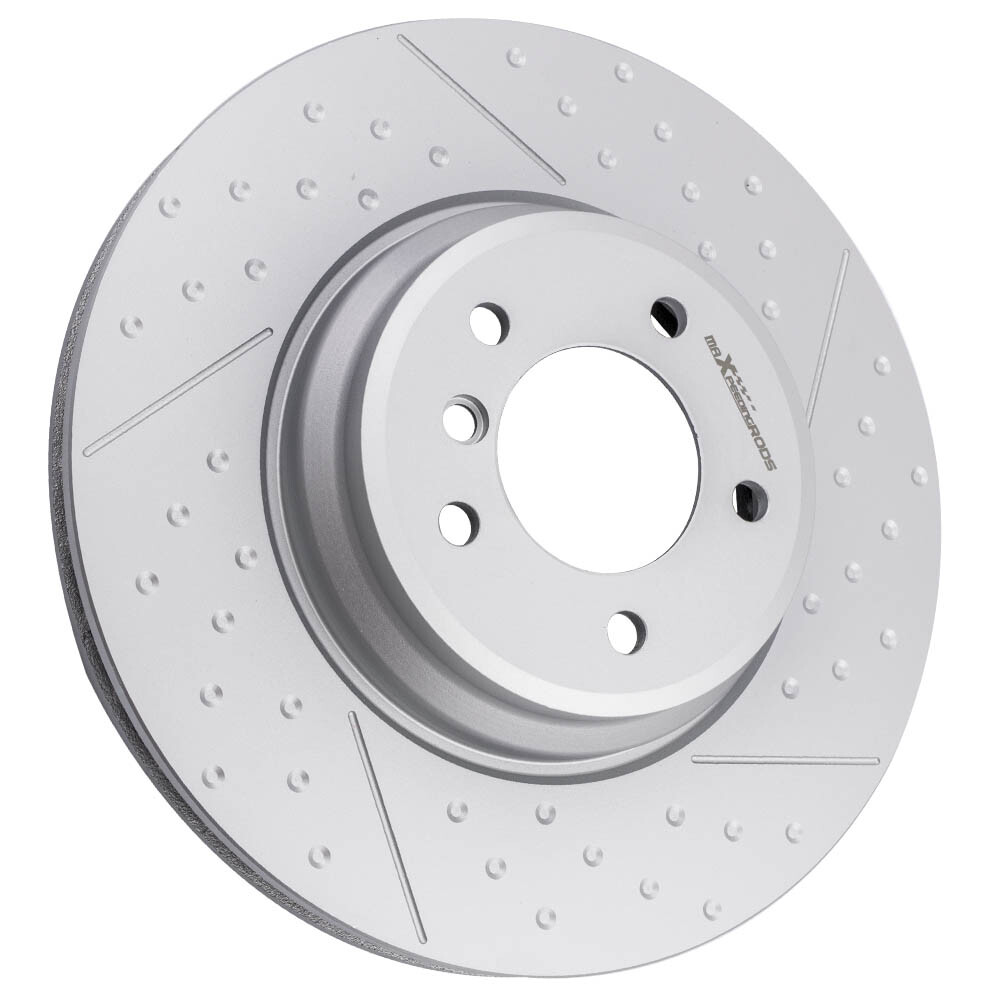 Silver 1 Pcs Right RH Front Brake Rotors Dics for BMW E90 E92 E93 E84