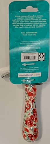 Pioneer Woman Ice Cream Scoop Gorgeous Garden Floral Stainless Steel ~BRAND NEW~ - Picture 2 of 2