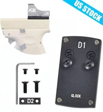 Pistol Handgun Glock Mount Plate for VORTEX VENOM and VIPER Micro Red Dot Sight