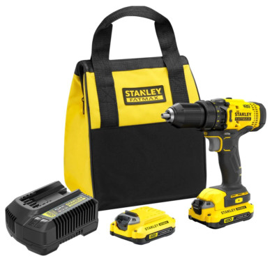 18V/2x1.5Ah FATMAX Akku-Bohrschrauber V20 (STANLEY SFMCD700C2S-QW)