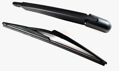 Bras Essuie-glace Arrière Complet Pour Renault Vel Satis (2002+) - 2 Pièces - Noir - Neuf