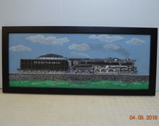 Pennsylvania Railroad Steam-Turbine Locomotive Art Rare 6200 Charles Smith 2007
