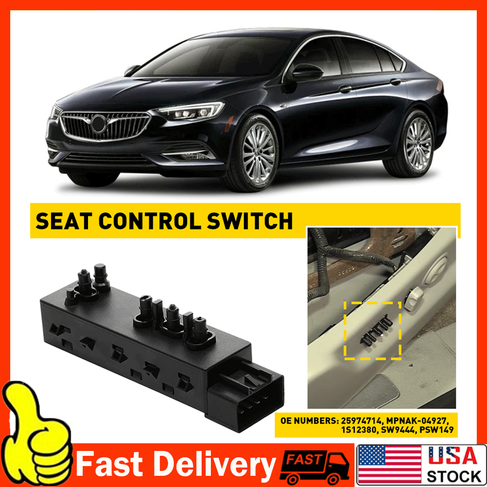 Driver Side Power Seat Switch Fits Chevy Equinox Camaro Malibu