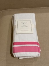 NEW Pottery Barn Baby Harper Crib Skirt-Pinks