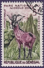 1960 Senegal - SC# 195 - Roan Antelope - Used