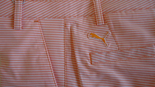 PUMA Golf Rickie Fowler Jr Children Youth Kids Boys Golf STRIPE IT Shorts - Picture 2 of 7