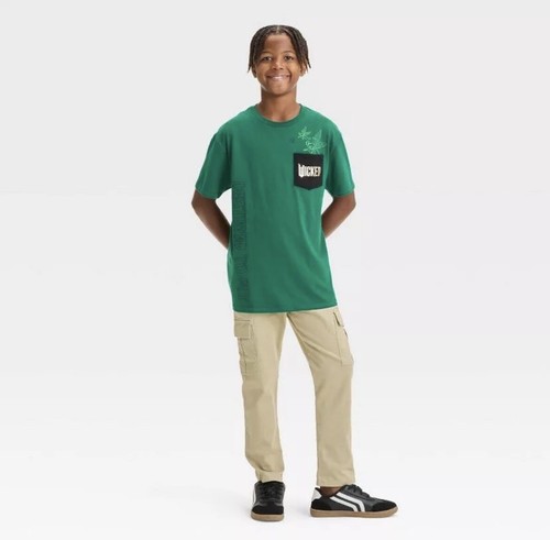 NWT Wicked Movie Pocket Short Sleeve Graphic T-Shirt Size XSmall Destined To Fly - Picture 4 of 5