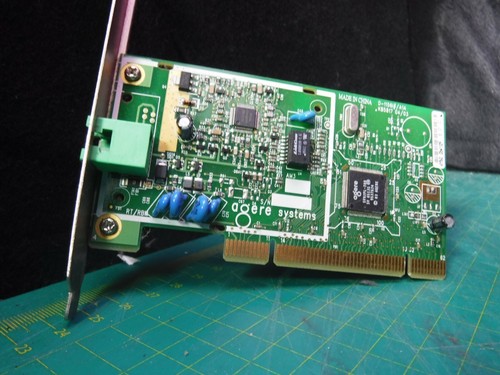 AGERE SYSTEMS FAX MODEM CARD 56K MODEL D-1156I #/A1A - KB5817 04 - Picture 2 of 5