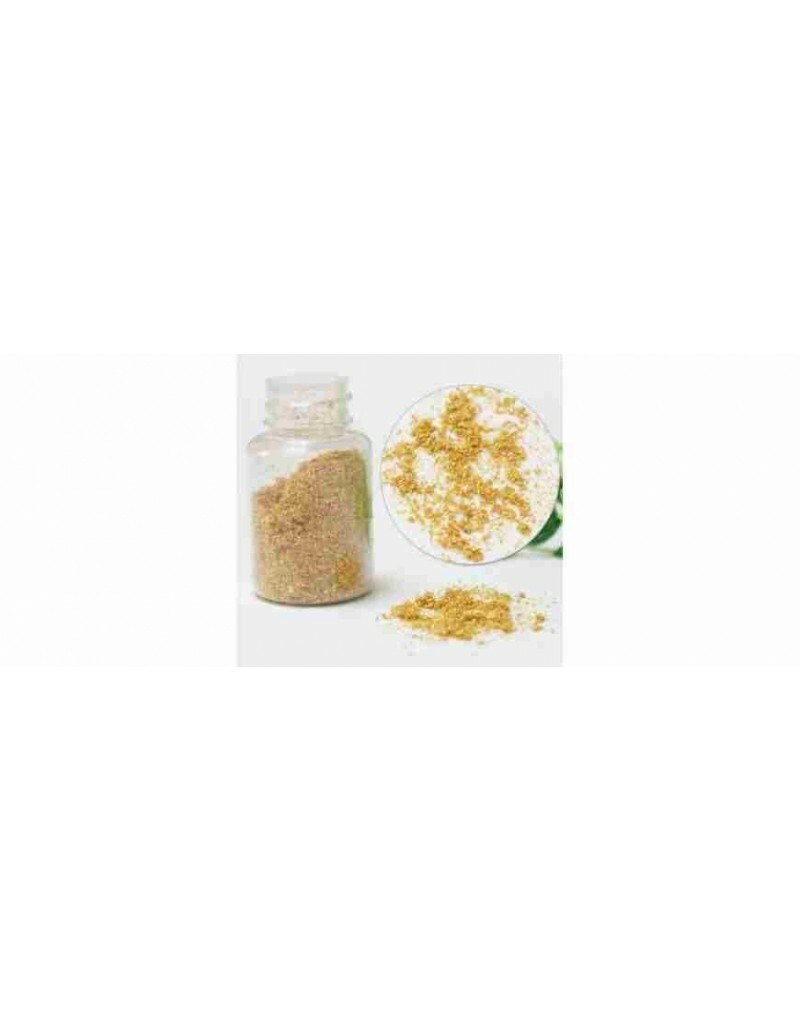 Poudre d'or 24 carats 100% Pur sim gold leaf 200 MG pour décoration culinaire et artistique