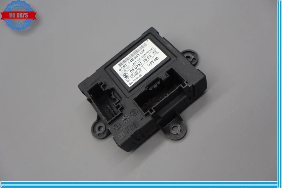 07-15 Jaguar XK XKR dianteiro esquerdo driver lateral porta módulo unidade ECU fabricante de equipamento original - Imagem 3 de 4