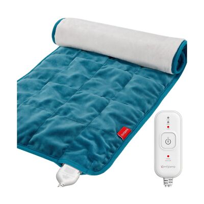 Comfytemp Full Weighted Heating Pad for Back Pain & Cramps Relief, 2.2lb Larg...