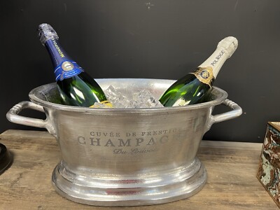 Wine Champagne Bucket Ice Bath Large Aluminium Cooler bottle