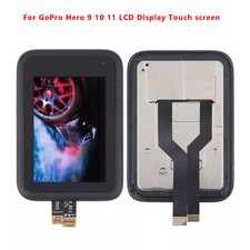 Original For GoPro Hero 9 10 11 LCD Display Touch screen w/ Back Rear Case Shell