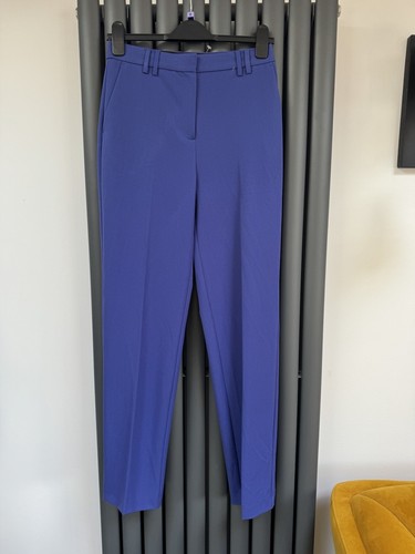 New Ex Chain store ultra violet stunning trousers size 8 long tall