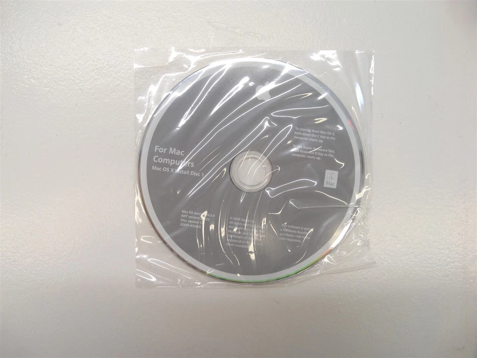 Apple Everything Mac OS X Install Suite DVDs - P/N: 602-6186-A - Image 4 of 4