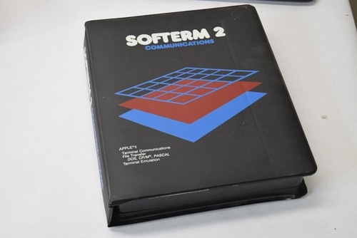 Softerm 2 Communications Terminal Emulation Software for Apple II Floppy 5.25"