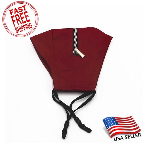Breathable Reusable Triple Layers Cloth Mask with Zipper Large Size for Adult - Picture 57 of 86