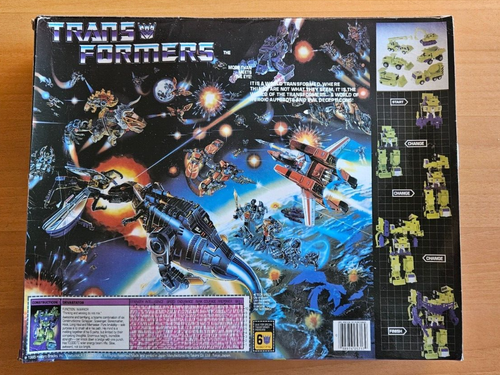 TRANSFORMERS G1 DEVASTATOR NUOVO MARCHIATO TAKARA HASBRO CON SCATOLA E MANUALI - Foto 5 di 11