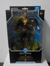 C1007 DC Multiverse "Black Adam w/ Throne" Action Figure (NEW)