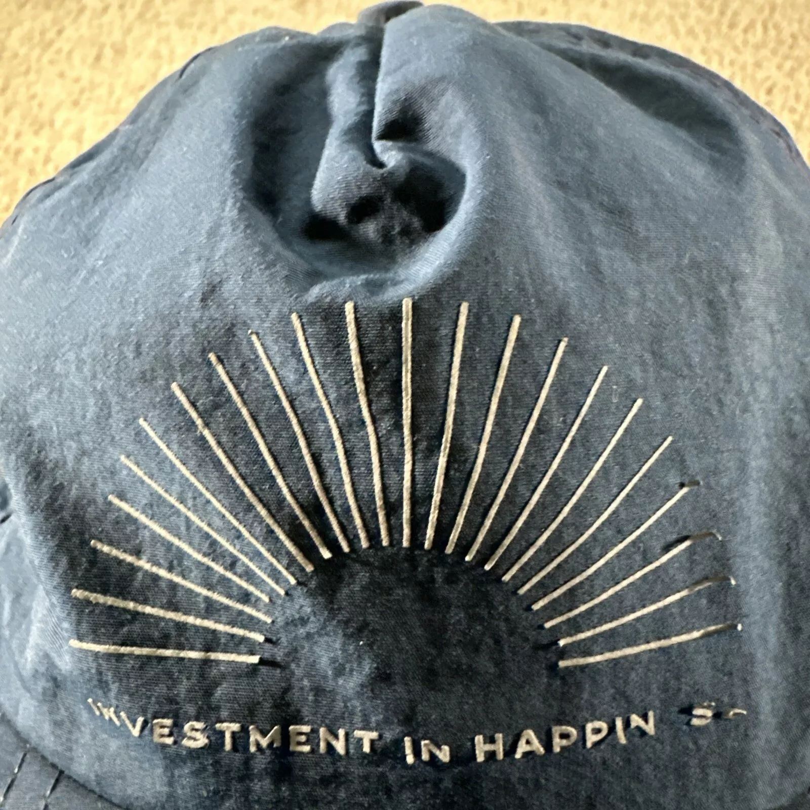 vuori hat cap snapback invest in happyness athleisure running 