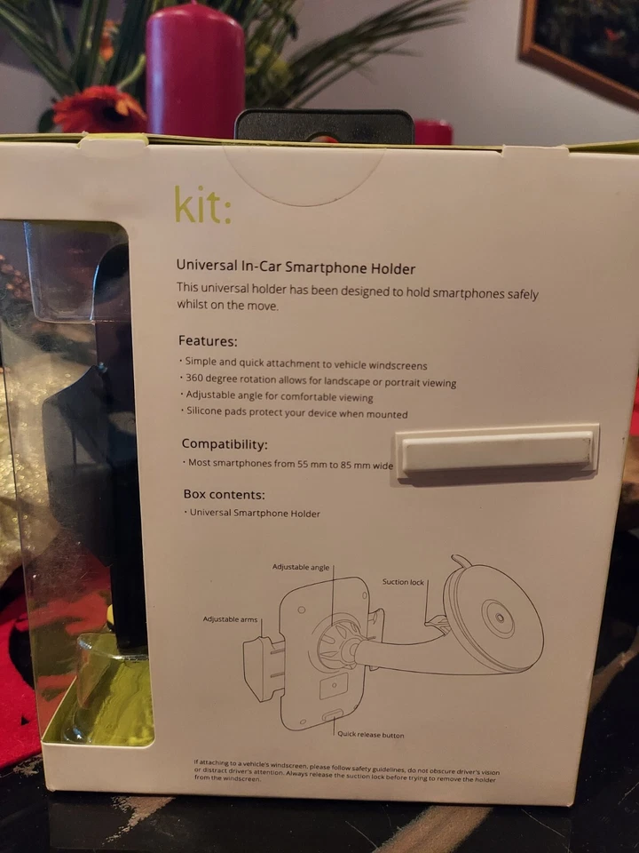 Универсальный автомобильный держатель для смартфона 360° в комплекте - Изображение 2 из 4