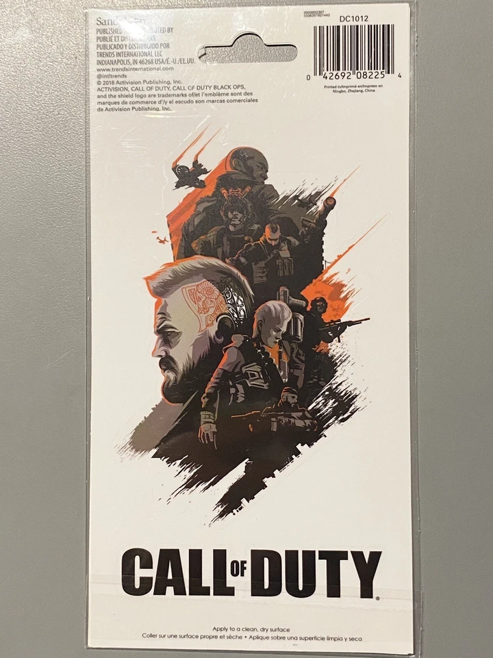 Adult LOGAN GHOST FACE MASK Balaclava SKI HOOD+ACTIVISION CALL OF DUTY DECAL - Image 4 of 4