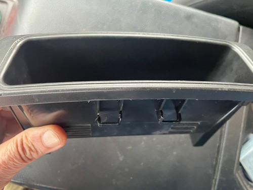 Genuine Mercedes Benz W203 C-Class Lower Center Console Storage Tray Black - Picture 3 of 5