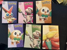 Lot of 6 2022 McDonald s Happy Meal Pok mon TCG BOX ONLY: 2, 4, 6, 7, 8 9