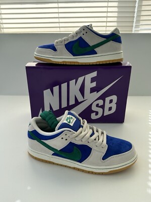 NIKE SB PHANTOM MALACHITE HYPER ROYAL DUNK LOW (SIZE 9) HF3704-001