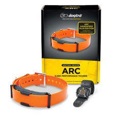 Dogtra ARC-HFP-RX  Replacement Receiver with Orange Strap  Handsfree Square