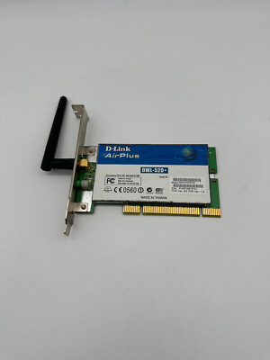 D-Link DWL-G520+ Air Plus Xtreme G Wireless PCI LAN Adapter Card FREE SHIPPING!