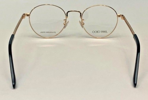 JIMMY CHOO Edelstahl Brille JC210/F 807 Schwarz 49/21-140 Made in Italy - Bild 7 von 12