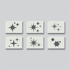 Star stencils for painting, Walls,  Fabrics & Furniture, Home Decor LOT 1
