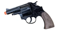 Gonher Colt Style 12 Shot Cap Gun Revolver in Black