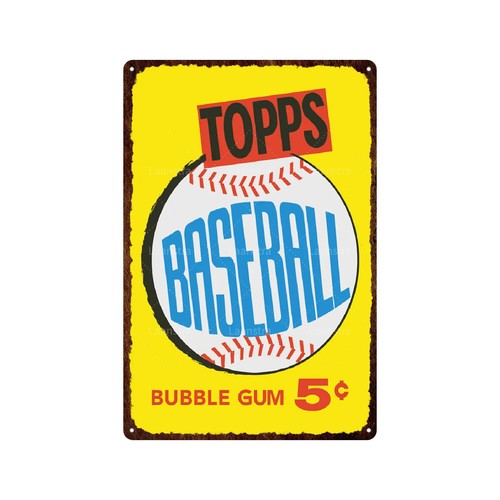 Retro Decor Baseball Tin Sign Vintage Retro Decorative Metal Sign Plaque Garage - Picture 28 of 47