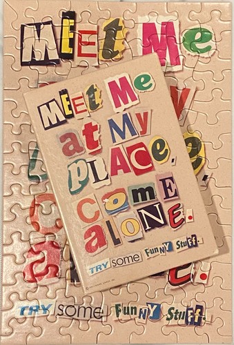VTG Springbok Hallmark "Strange Invitation" 100+ Pc Mini Jigsaw Puzzle PZL4739 - Picture 2 of 4